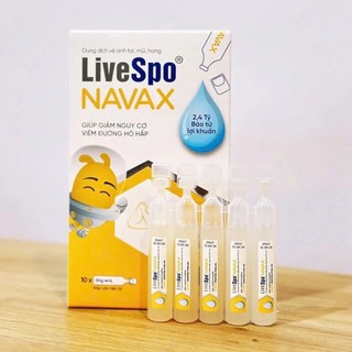 Livespo Navax chuyên dụng  - Bảo vệ mũi họng, hệ hô hấp cho trẻ [Hàng chính hãng]