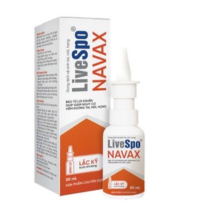 Livespo Navax chuyên dụng  - Bảo vệ mũi họng, hệ hô hấp cho trẻ [Hàng chính hãng]