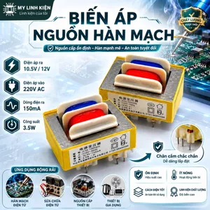 Biến áp nguồn hàn mạch 10.5V 12V 150mA chất lượng cao