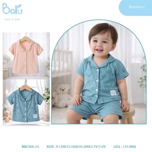 Áo pijama cộc tay/ BRC008-2A,