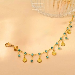 Lắc Chân Nữ The Yên Vintage Nhẹ Nhàng, Dễ Phối Outfit Mùa Hè Đeo Đi Biển, Đi Chơi Cực Xinh [Kiara]