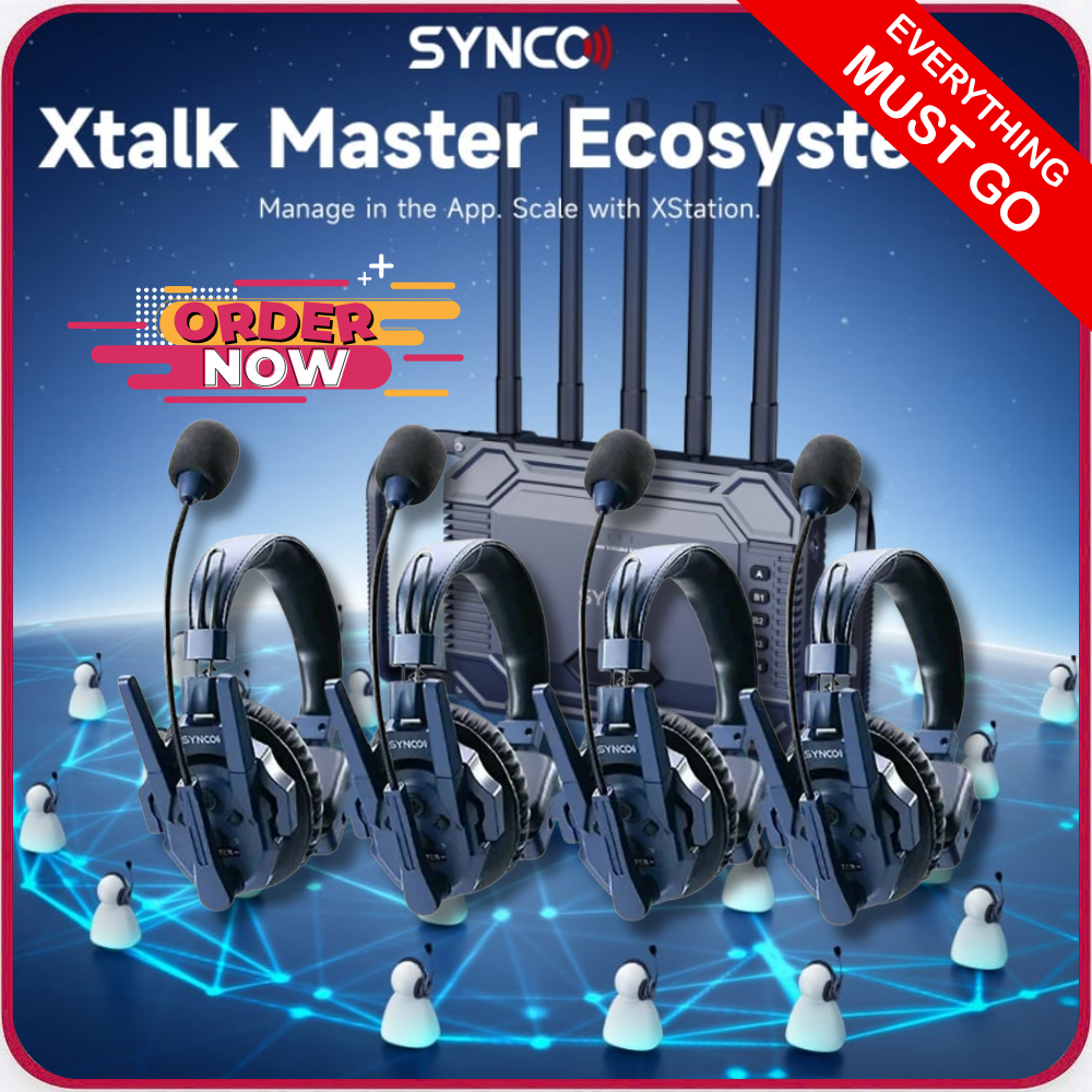 Tai nghe liên lạc nhóm Synco XTALK MASTER XM4