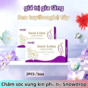 Miếng dán chăm sóc riêng Snow Lotus, miếng dán thảo dược, gói 2 miếng dán Snow Lotus, miếng nghệ tây