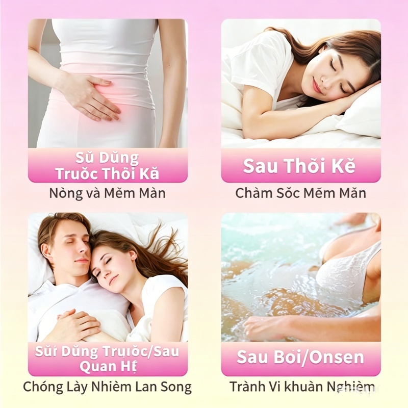 Miếng dán chăm sóc riêng Snow Lotus, miếng dán thảo dược, gói 2 miếng dán Snow Lotus, miếng nghệ tây