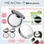 MENOW x MENGLAN PANDA Phấn phủ nén gấu trúc khổng lồ kiềm dầu giữ tone vượt trội 21g(Bao gồm sticker và bông phấn)