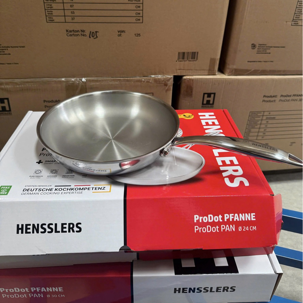 Chảo Đức Hensslers chống dính đa điểm inox18/10