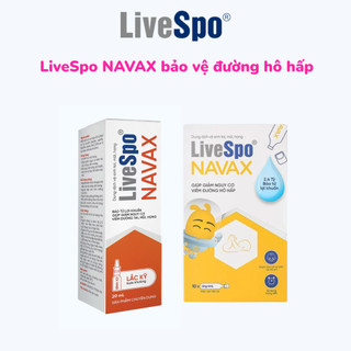 Livespo Navax chuyên dụng  - Bảo vệ mũi họng, hệ hô hấp cho trẻ [Hàng chính hãng]