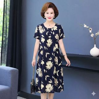 ( SIZE 50-70KG )VÁY LANH DÁNG CHỮ A ,THANH LỊCH, THOÁNG MÁT, DỄ MẶC MỖI NGÀY