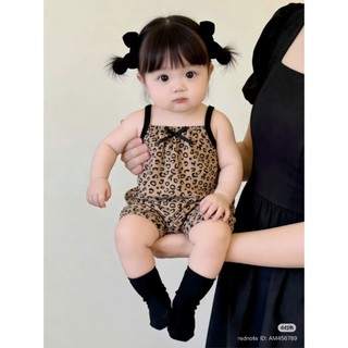 Body 2 Dây Cho Bé Sơ Sinh Mùa Hè – Romper Cotton Mềm Mát Hình Trái Cây & Hello Kitty Siêu Cute