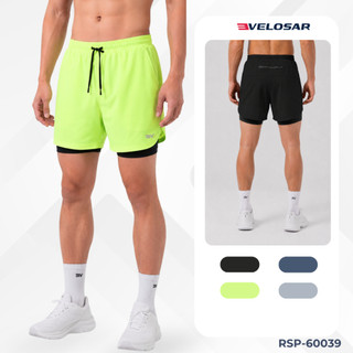 Quần Shorts Thể Thao Nam VELOSAR RSP-60039– Nhẹ, Nhanh Khô, Co Giãn, Thoáng Mát