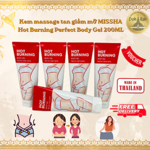 Kem massage tan giảm mỡ MISSHA Hot Burning Perfect Body Gel 200ml - SHOP DẦU DOKRAK