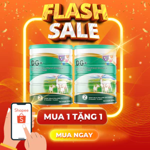 Sữa dê DG-2 800g( HSD 7/2028) + Tặng lon DG-2 800g bao bì móp nhẹ (HSD 7/2028)