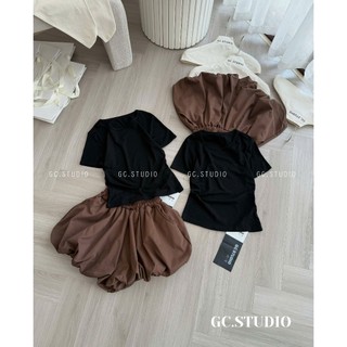 PHẠM THÙY SHOP: SET BỘ ÁO THUN ZIP MIX QUẦN BÍ