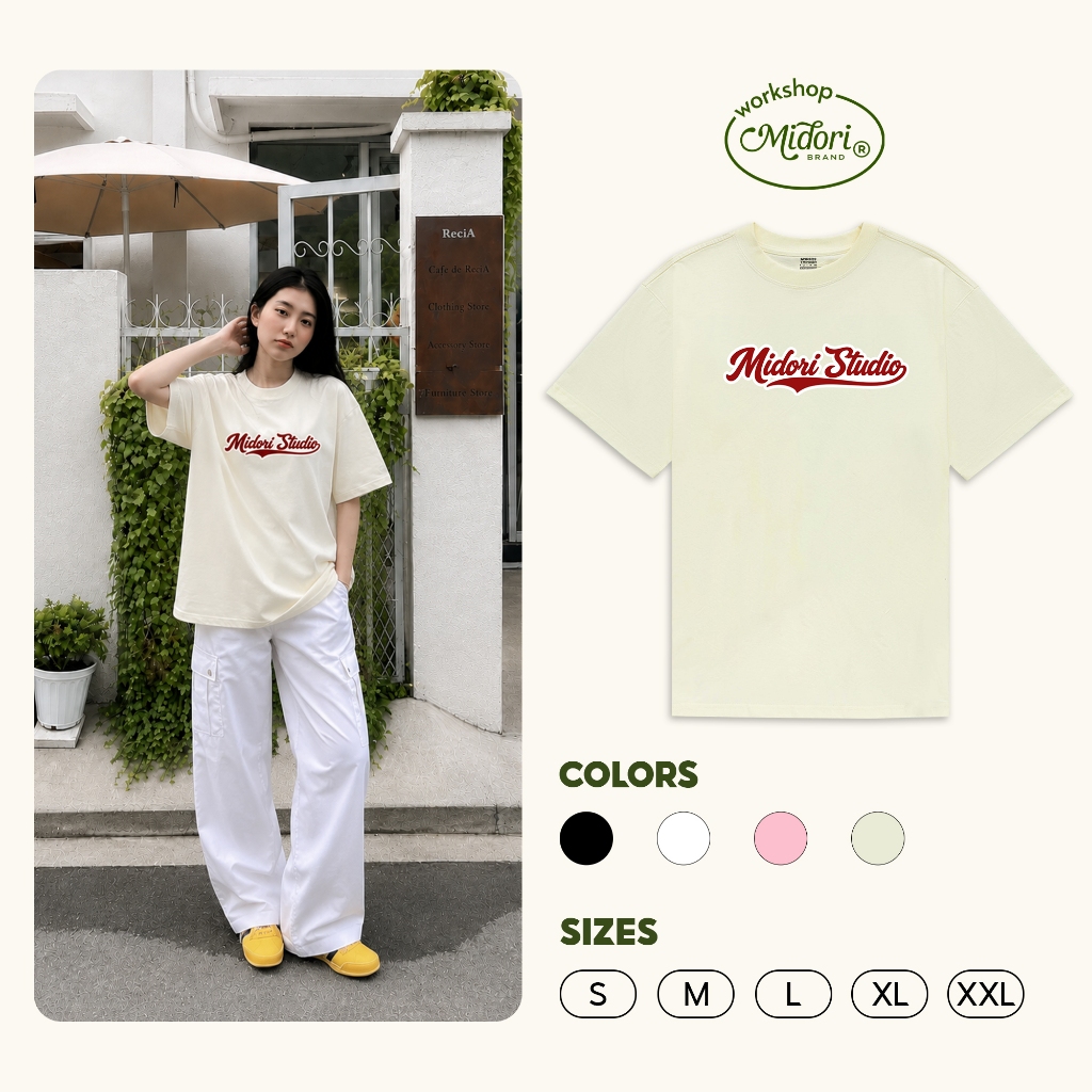 Áo Thun Form Rộng RETRO Unisex Nam Nữ Unisex Cotton Local Brand | MI MIDORI