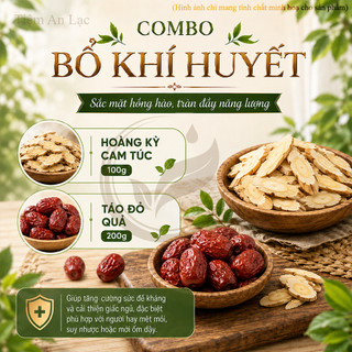 Trà Hoàng Kỳ Cao Cấp Bổ Khí Huyết, Điều Kinh, Giảm Đau Bụng, Sáng Mắt, Khoẻ Gan, An Thần, Ngủ Ngon