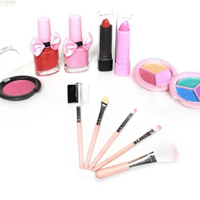 Đồ Chơi Trang Điểm Cho Bé Gái Có Hơ Gel Bộ Đồ Chơi Make up Làm Đẹp Mô Phỏng Trang Điểm Hộp Trang Điểm-Đồ Chơi Cho PUKAPI