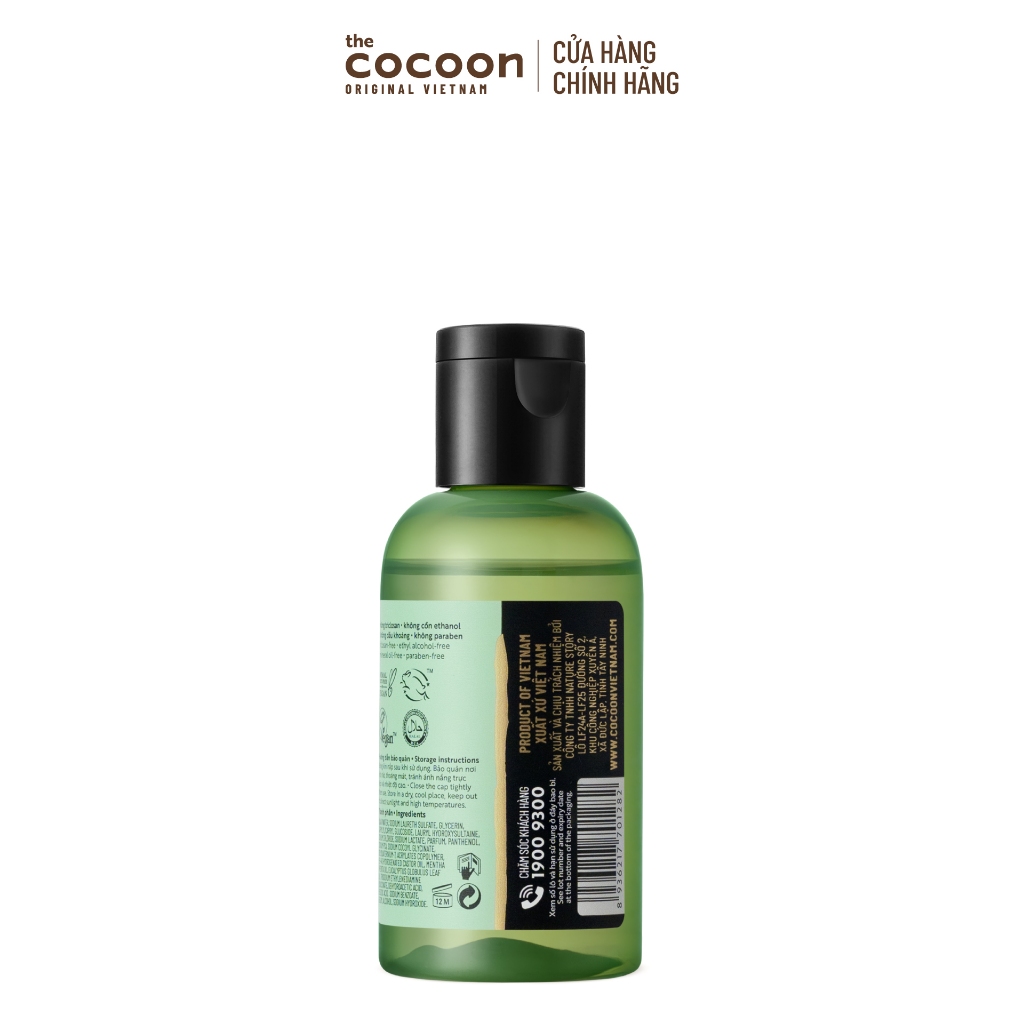 HÀNG TẶNG KHÔNG BÁN - Trial size - Gel tắm khuynh diệp & bạc hà Cocoon làm sạch và thư giãn 50ml