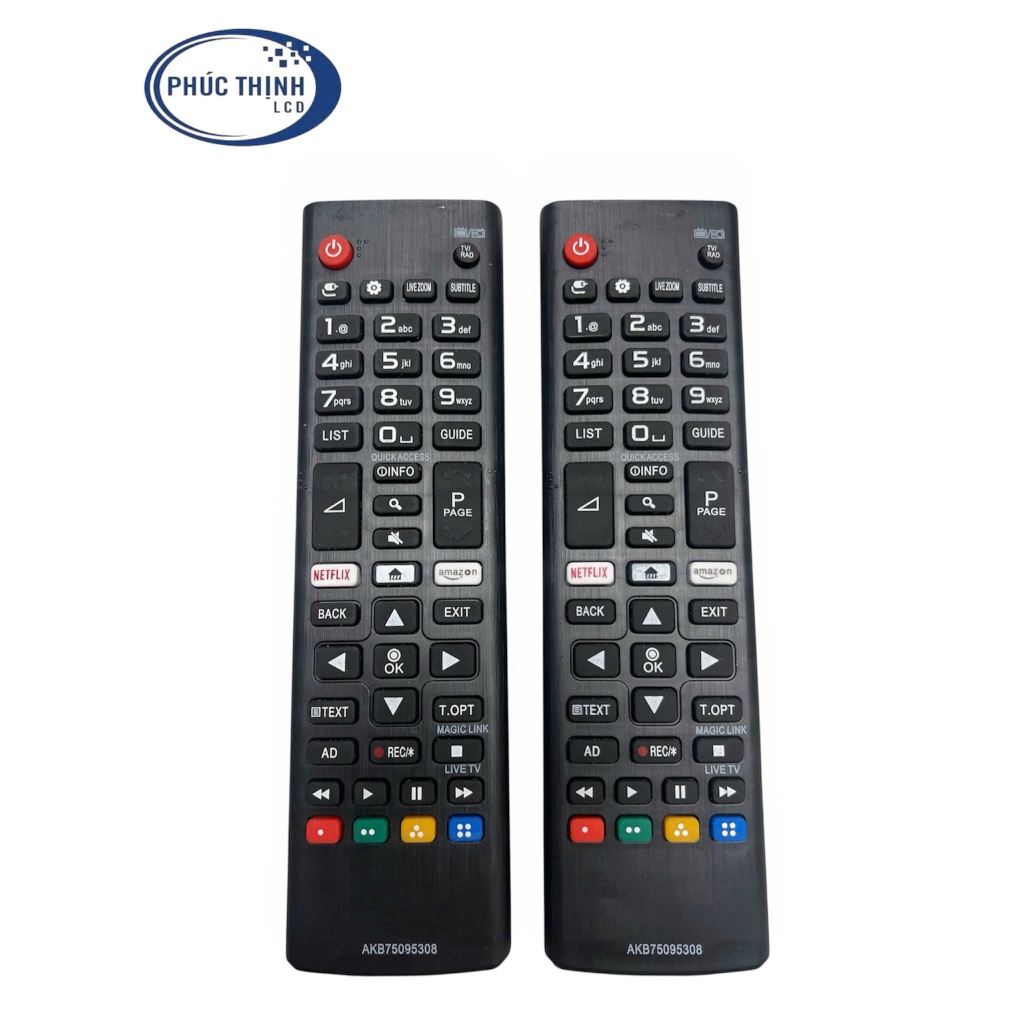 ĐIỀU KHIỂN REMOTE LG ĐA NĂNG  LG model: LGAKB75095308  DÙNG ĐƯỢC TẤT CẢ TIVI LG