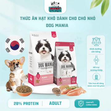 [1KG-BAO BÌ MỚI] Thức ăn cho chó nhỏ Dog mania Puppy túi 1kg - thức ăn cho chó sweet pet shop