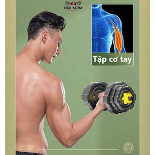 Bộ Tạ Tay Đa Năng Điều Chỉnh 3 In 1 Từ 20kg-40kg Thế Hệ Mới Đại Nam Sport + Tặng Găng Tay,Kìm Bóp