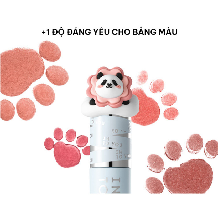 [NEW LIMITED PHIÊN BẢN PANDA] Son Bùn Shero INTO YOU X MLAN Chất Xốp Mềm Lì, Nhẹ Dễ Tán Dùng Cho Môi Và Má