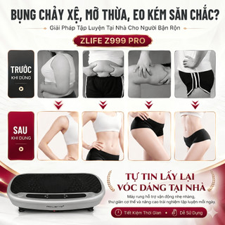 Máy rung lắc giảm mỡ toàn thân Rowanto K8 Pro,máy rung lắc toàn thân Máy rung đốt mỡ, giảm bụng, giảm eo, BH 12 tháng