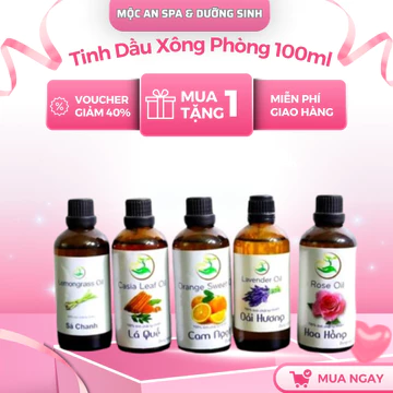 Tinh Dầu Xông Nhiều Mùi Hương | Tinh Dầu Xông Phòng 100ml Dùng Cho | Đèn Xông Máy Khuyết Tán Tinh Dầu