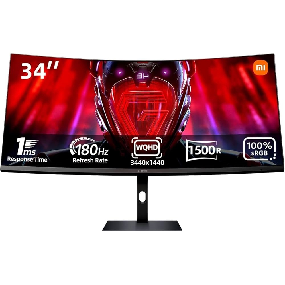 Màn hình LCD Xiaomi G34WQi 2026 (ELA6562EU) - 34 inch - WQHD - 180Hz - VA - Cong- Bảo hành 36 tháng | BigBuy360 - bigbuy360.vn