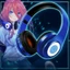 Tai nghe Miku Nhà có năm nàng dâu tai nghe dạng chụp không dây Gotoubun no Hanayome phụ kiện cosplay manga