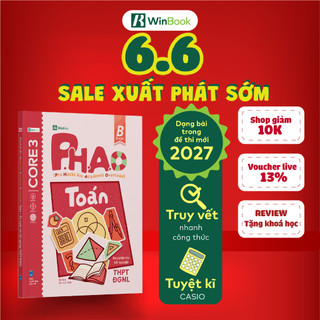 Sách P.H.A.O Toán Ôn luyện thi tốt nghiệp THPT, ĐGNL
