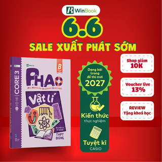 Sách P.H.A.O Vật lí Ôn luyện thi tốt nghiệp THPT, ĐGNL
