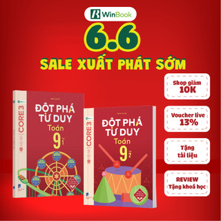 Sách - Đột phá tư duy Toán 9 - Giúp con tự học ngay tại nhà