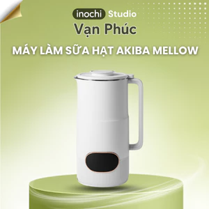 Máy làm sữa hạt Akiba Mellow 1L – Máy xay nấu đa năng, tự động, công suất 800W, bảng điều khiển cảm ứng