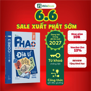Sách P.H.A.O Địa lí Ôn luyện thi tốt nghiệp THPT, ĐGNL