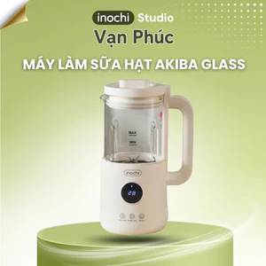 Máy làm sữa hạt Akiba Glass – Máy xay nấu đa năng, 7 chế độ tự động, thiết kế hiện đại, bền bỉ