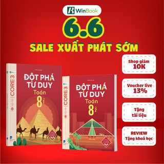 Sách - Đột phá tư duy Toán 8 - Giúp con tự học ngay tại nhà