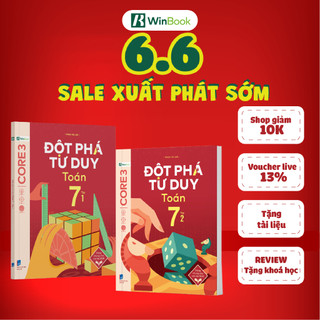 Sách - Đột phá tư duy Toán 7 - Giúp con tự học ngay tại nhà