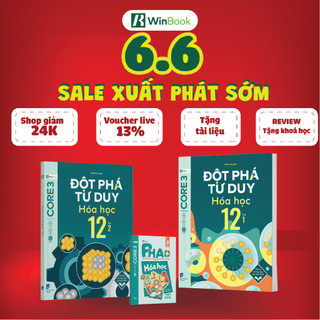 [COMBO] Bộ 3 cuốn P.H.A.O Hóa học Ôn luyện thi tốt nghiệp THPT, ĐGNL và Đột phá tư duy Hóa học 12 (2 tập)