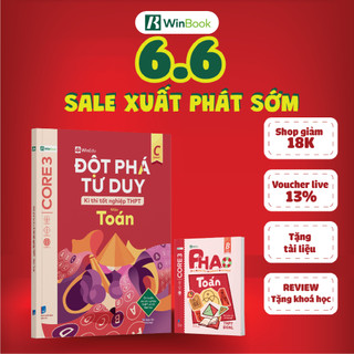 [COMBO] Bộ 2 cuốn sách P.H.A.O Toán Ôn thi TNTHPT, ĐGNL; Đột phá tư duy kì thi TN THPT môn Toán
