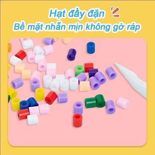 🧸 Bộ Hạt Xếp Cho Trẻ Em - Đồ Chơi DIY Sáng Tạo - Rèn Luyện Khéo Tay - Quà Tặng Cho Bé 6 Tuổi+