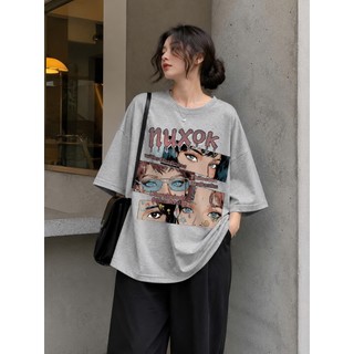 Áo thun phông 3158 nữ nam form rộng dấu quần KONOVA chất liệu cotton mát mẻ in hình NUXOC