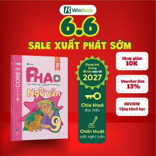 Sách Lý Thuyết P.H.A.O (Pro Hacks For Academic Overload) Ngữ Văn Lớp 9 Ôn Thi Vào Lớp 10 | WinBook