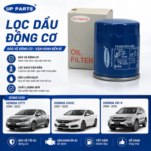 Lọc dầu động cơ Honda CITY 2008-2022; CIVIC 2007- 2022; CRV 2006-2022 (UP PARTS)