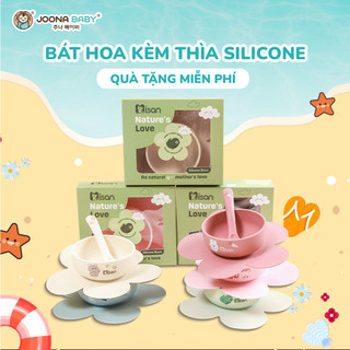 Bát Ăn Dặm Silicon Kèm Thìa Misan (Quà Không Bán)