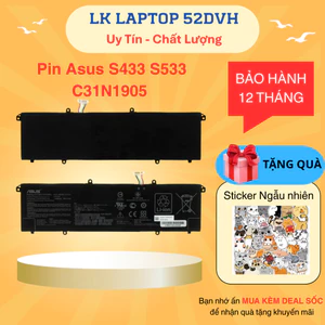Pin Laptop Asus S433 S533 C31N1905 Asus VivoBook S14 S433 D433 M433, Vivobook S15 S533 D533 M533 New 100̀%