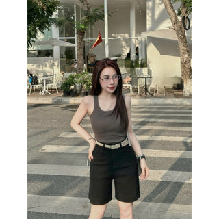 Quần Short Jeans Ngố thêu cún full màu chất jeans mềm WSHJ23