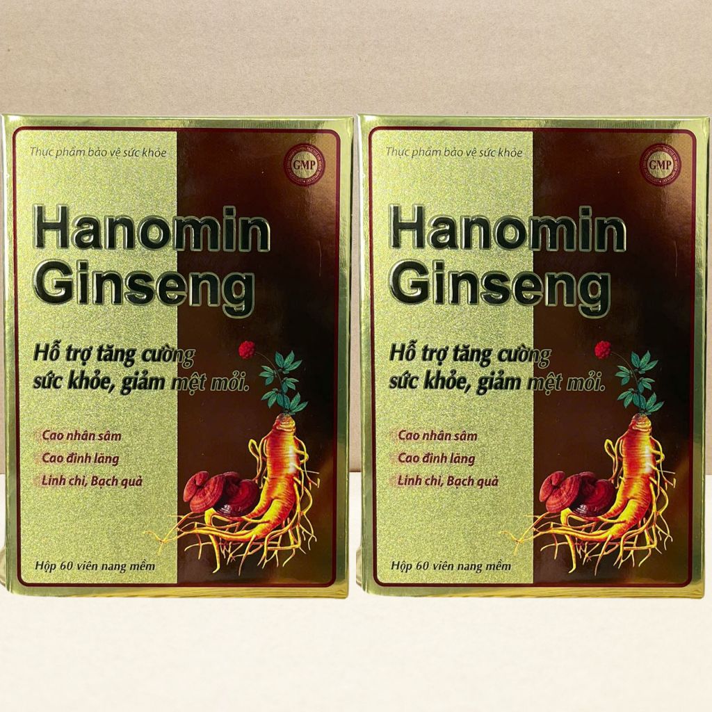 Combo 2 Hộp Hanomin Ginseng - Vinaphar - Vinaphar - Vitamin Chữa Lành