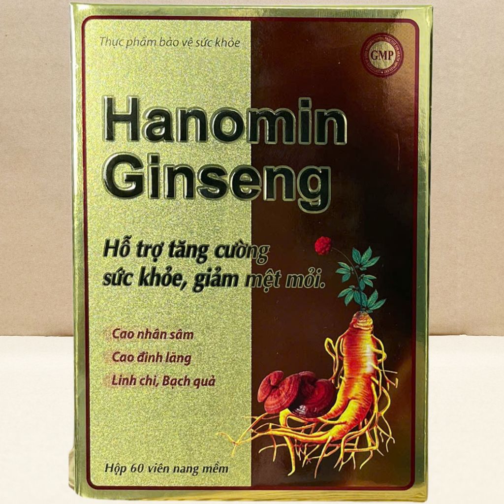 Combo 2 Hộp Hanomin Ginseng - Vinaphar - Vinaphar - Vitamin Chữa Lành