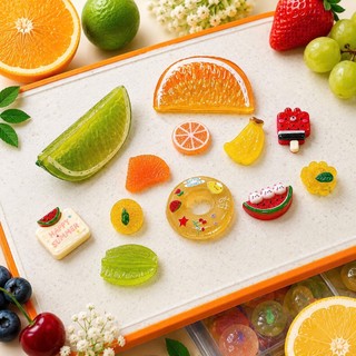 [ĐỘC QUYỀN] Set Charm Fresh Fruit Summer Resin Cao Cấp, Bộ Charm Hoa Quả Nhiệt Đới Cam Chanh Cherry Donut Và Dưa Hấu