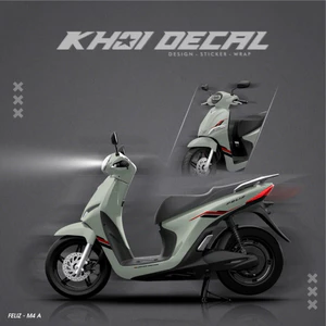 Tem Feliz decal cao cấp